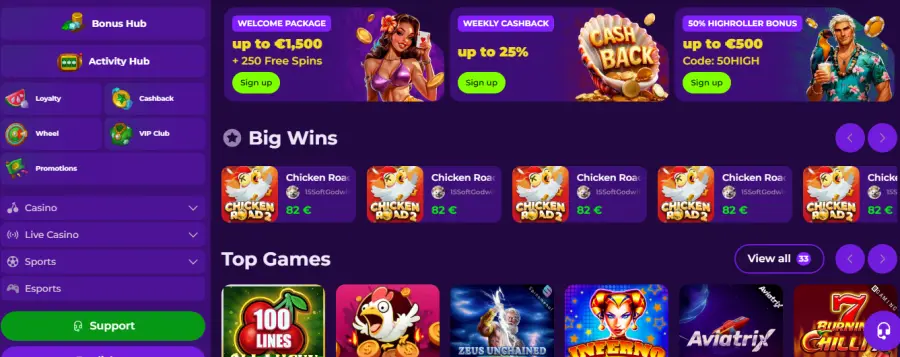Gambloria casino